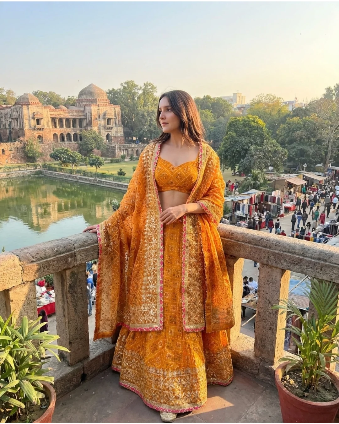 Vinneta Subht Golden Yellow Haldi Dress Lehenga review